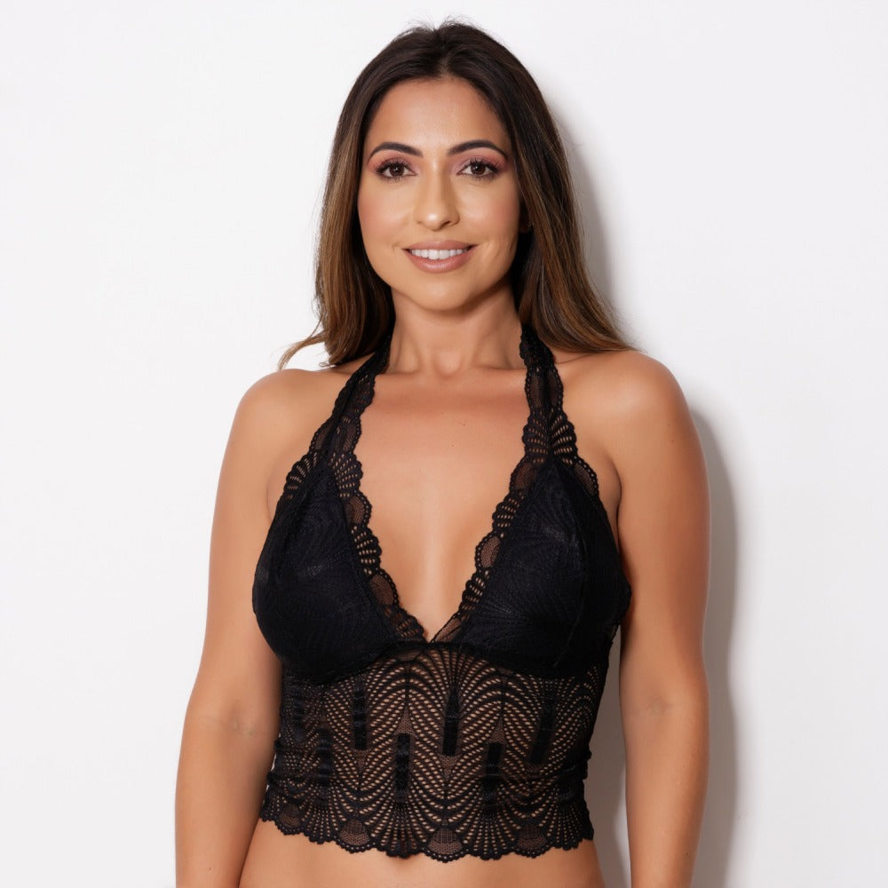 Cropped Luxxe Halter Grace